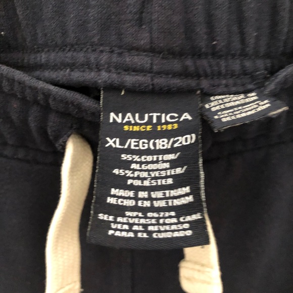 Youth Nautica sweatpants. - Picture 2 of 2